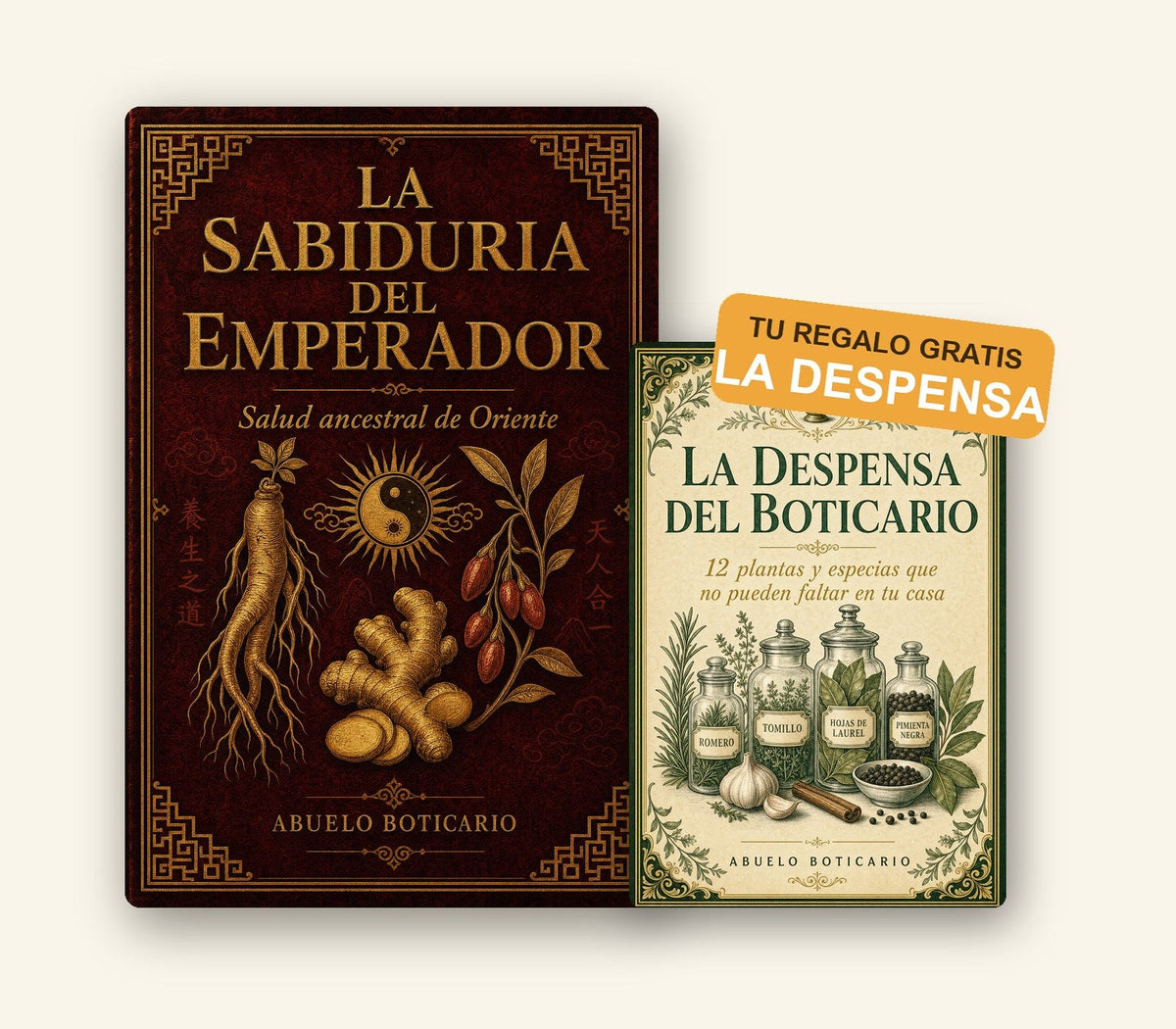 La Sabiduría del Emperador + La Despensa del Boticario de regalo