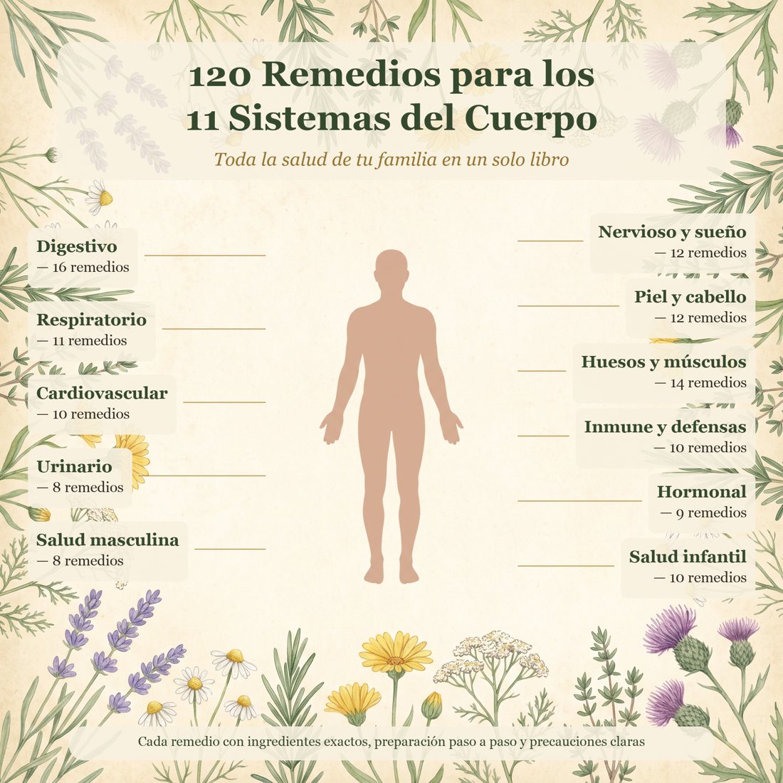 11 sistemas del cuerpo